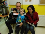 Odpolední zdravá svačinka s rodiči